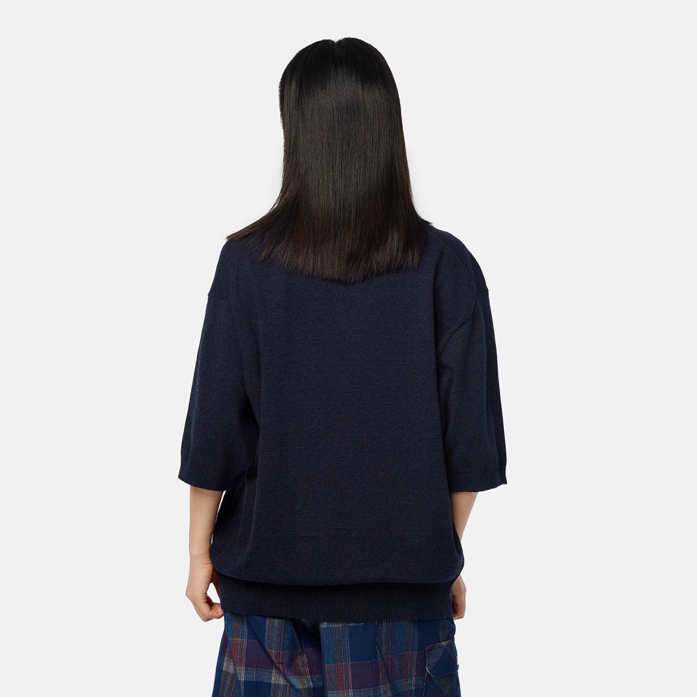 【TOKYO DESIGN COLLECTIVE】 オールジェンダー  半袖 ポロ ニット image number 1