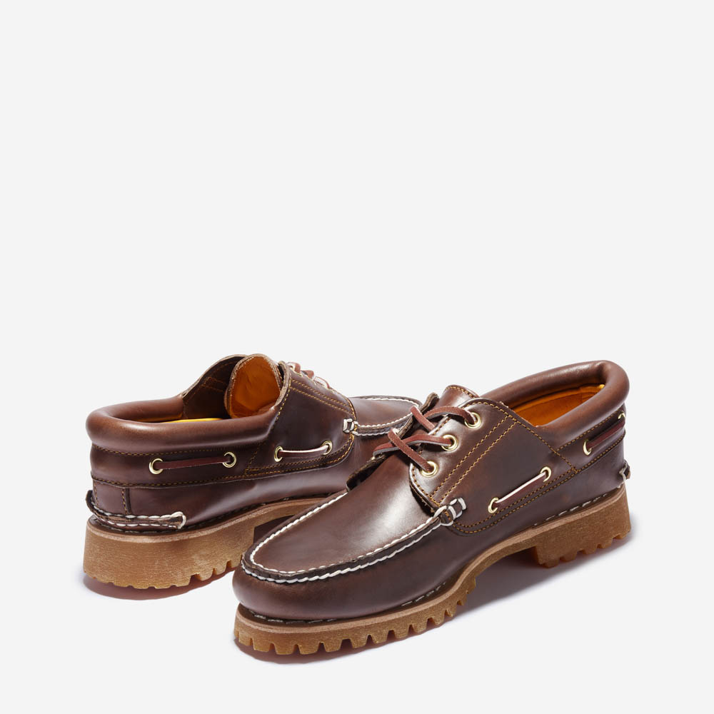 定番】メンズ ティンバーランド アイコン スリーアイ クラシックラグ - ブラウン|TB0300032141|【Timberland公式通販】 ティンバーランドオンラインショップ