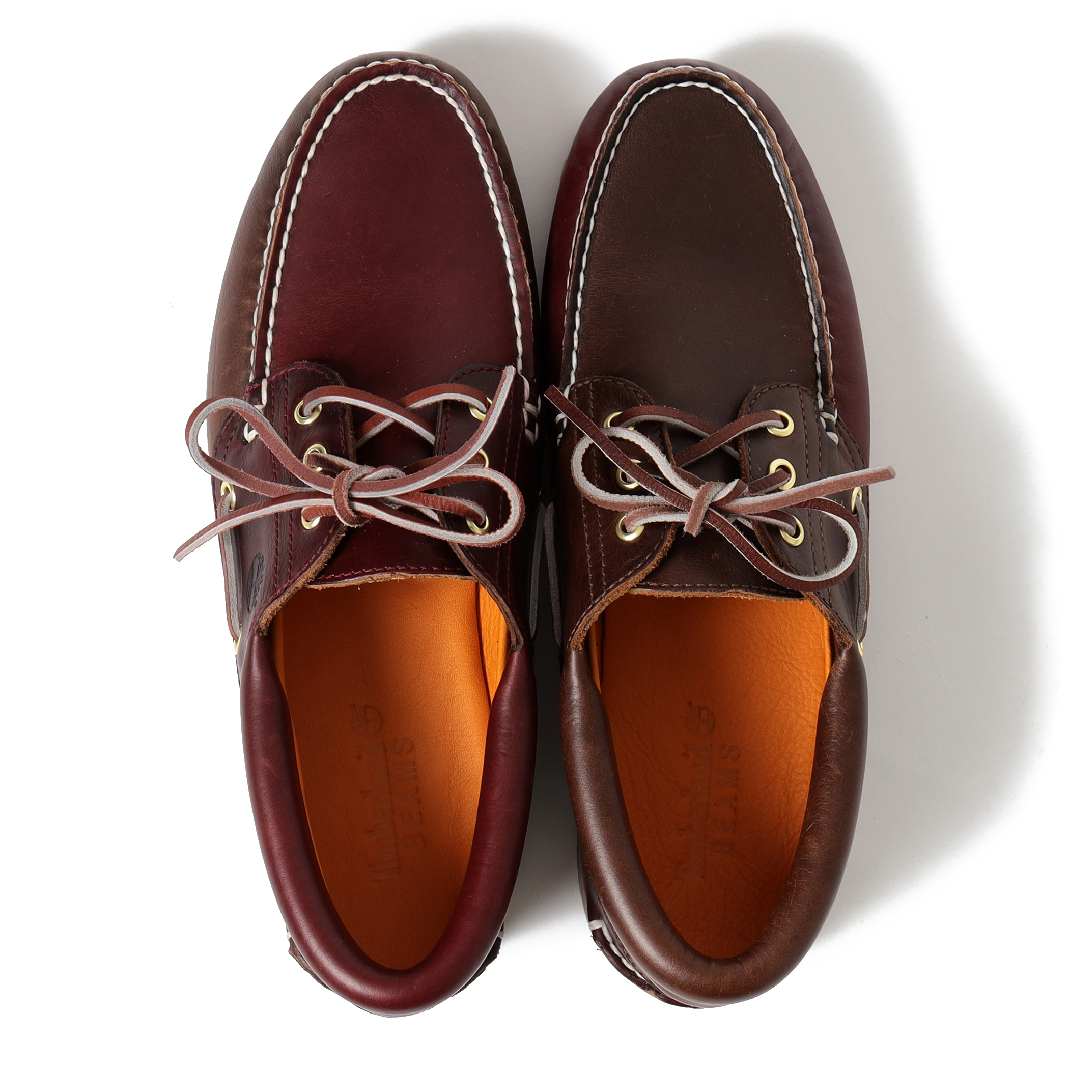 Timberland バーガンディ デッキシューズ25.5beams別注2回着用 ゆう様Timberland バーガンディ デッキシューズ25.5beams別注