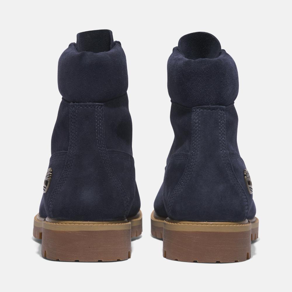 メンズ ティンバーランド® ヘリテージ 6インチ レースアップ ウォータープルーフ ブーツ -  ダークブルー|TB0A6821EP31|【Timberland公式通販】ティンバーランドオンラインショップ