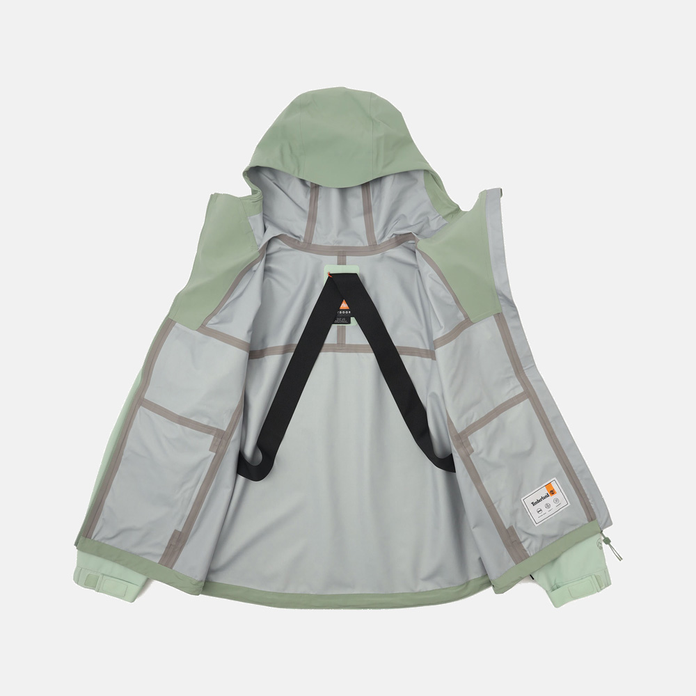レディース モビ フレックス テック 3レイヤー ウォータープルーフ ジャケット image number 3