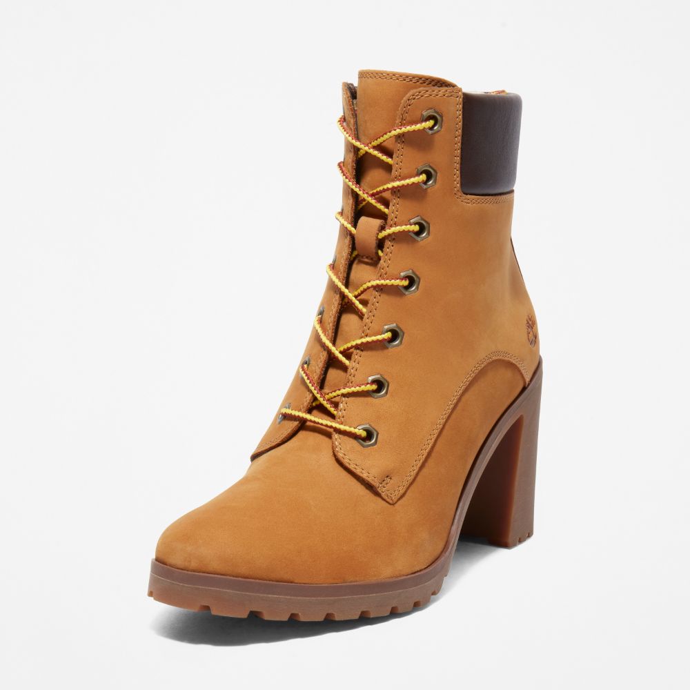 レディース アリントン ミッド レースアップ ブーツ - ウィート|TB0A1HLS2311|【Timberland公式通販】ティンバーランド オンラインショップ