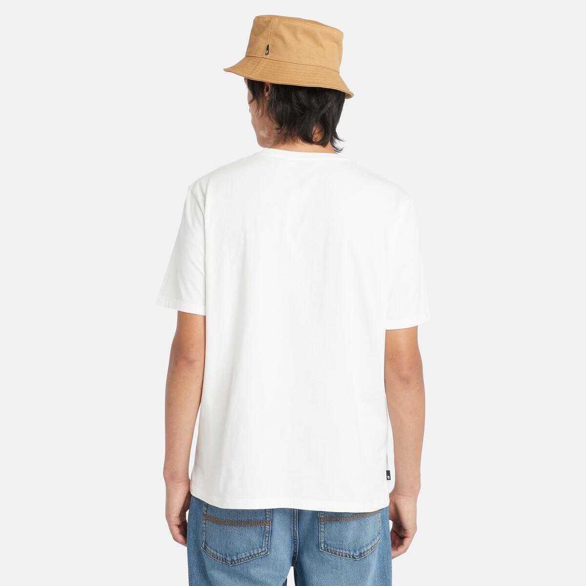 メンズ 半袖 ガーメント ダイ ロゴ グラフィック Tシャツ image number 3