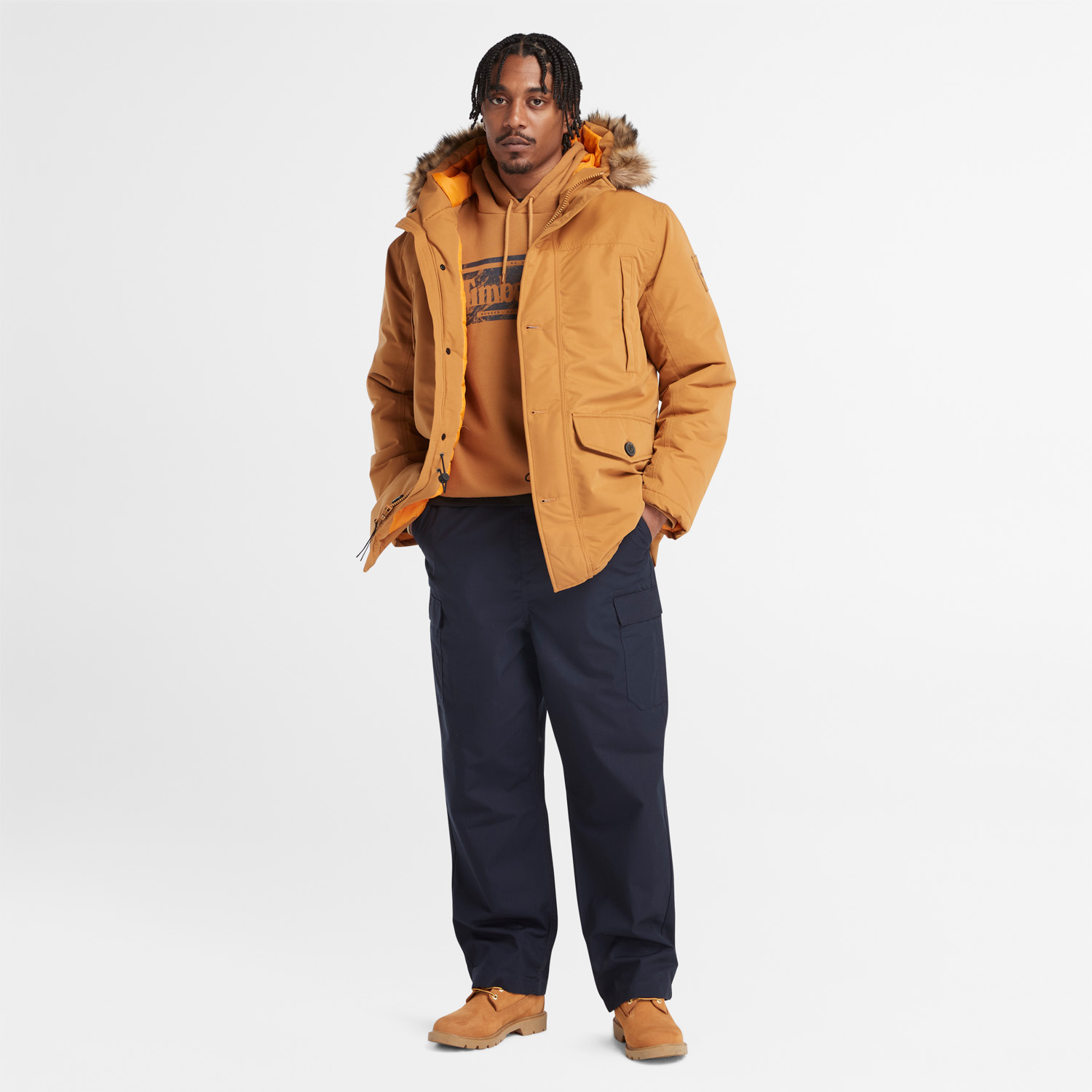 DWR ワイドレッグ カーゴ パンツ メンズ image number 1