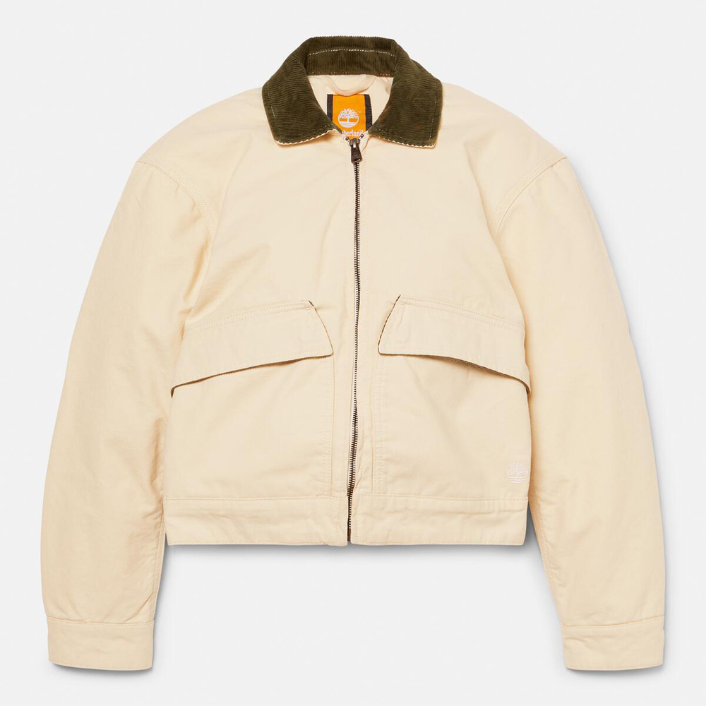 ストラフォード キルテッド ウォッシュド キャンバス ジャケット レディース image number 5