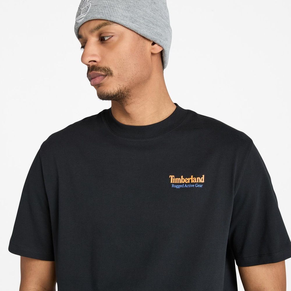 半袖 バック グラフィック Tシャツ メンズ image number 2