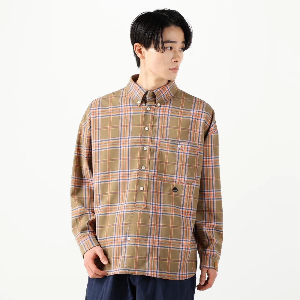 オールジェンダー 長袖 YD シャツ|TB0A64FBA971|【Timberland