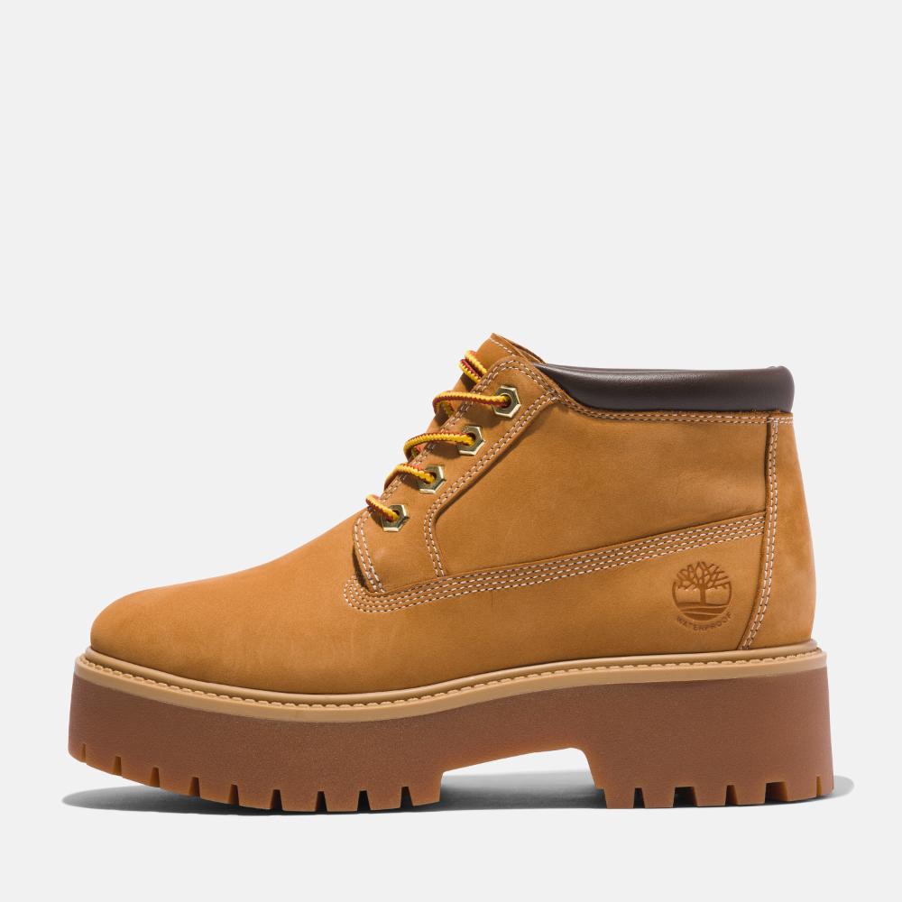 timberland ブーツ ストーン ストリート ミッド レースアップ ウォータープルーフ
