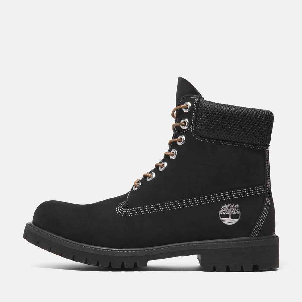 メンズ ティンバーランド® 6インチ プレミアム レースアップ ウォータープルーフ ブーツ - ブラック |TB0A2P6WW051|【Timberland公式通販】ティンバーランドオンラインショップ