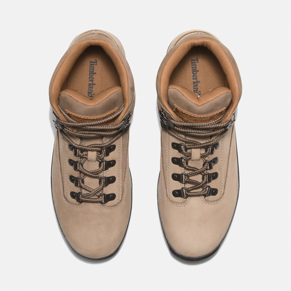 メンズ ミッド レースアップ ユーロハイカー - ミディアムベージュ|TB0A2P27EN31|【Timberland公式通販】ティンバーランド オンラインショップ