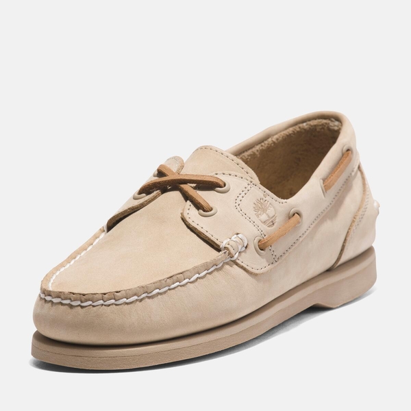 レディース クラシック レザー ボート シューズ - ライトベージュ|TB0A627VEN71|【Timberland公式通販】ティンバーランド オンラインショップ