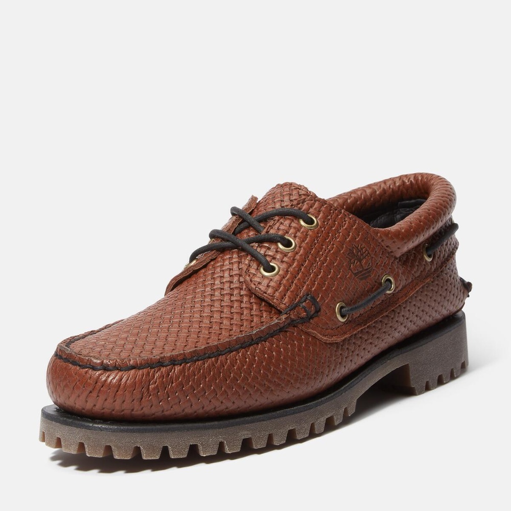 Timberland オーセンティック ハンドソーン ボートシューズ 3eye オーセンティック スリーアイ(3eye) ラグ ハンドソーン ボート