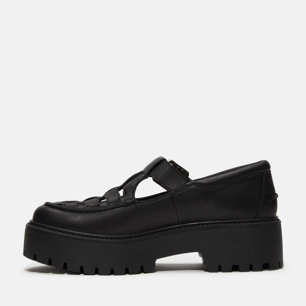 ストーン ストリート バックル シューズ レディース image number 4
