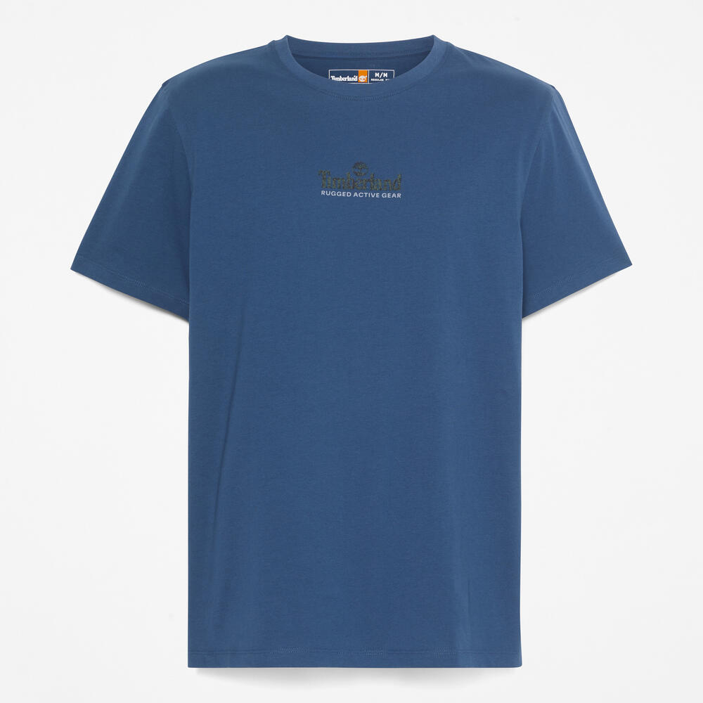 メンズ 半袖 ウォッシュド バック オン ザ ロード グラフィック Tシャツ image number 4