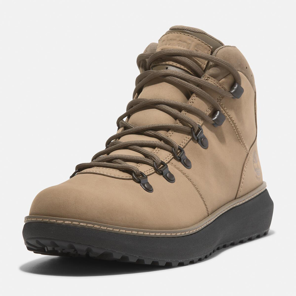 メンズ ハドソン ロード ミッド ウォータープルーフ ブーツ - ミディアムベージュ|TB0A69RDEN31|【Timberland公式通販】 ティンバーランドオンラインショップ