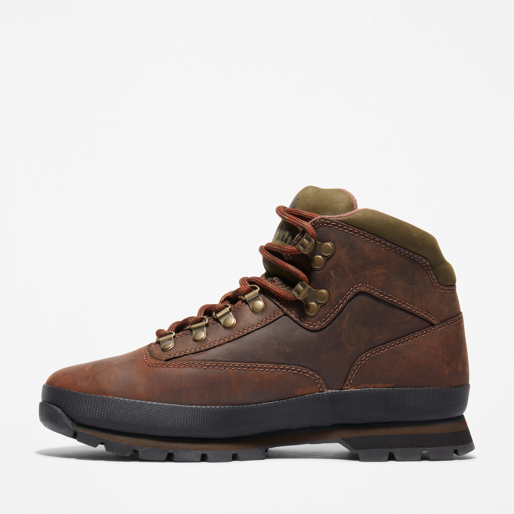 Timberland (ティンバーランド) レザーハイカットブーツ ブラウン サイズ:26cm