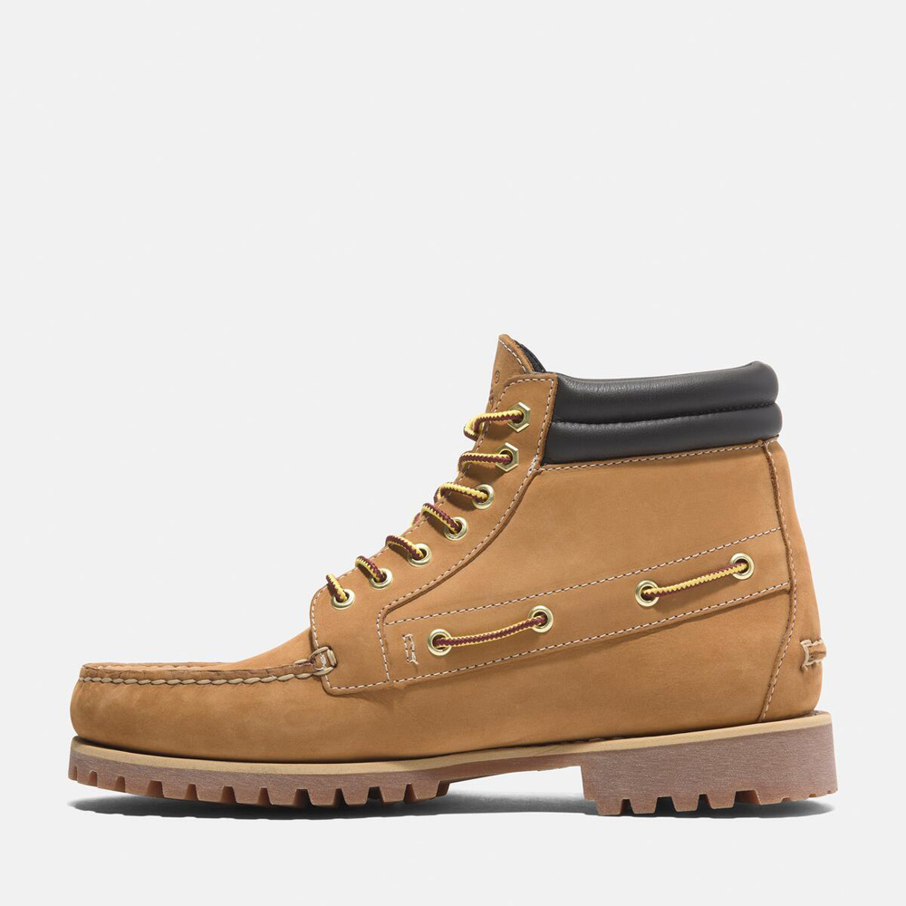 メンズ ティンバーランド® オーセンティック ミッド レースアップ ブーツ - ウィート|TB0A2N4C|【Timberland公式通販】 ティンバーランドオンラインショップ