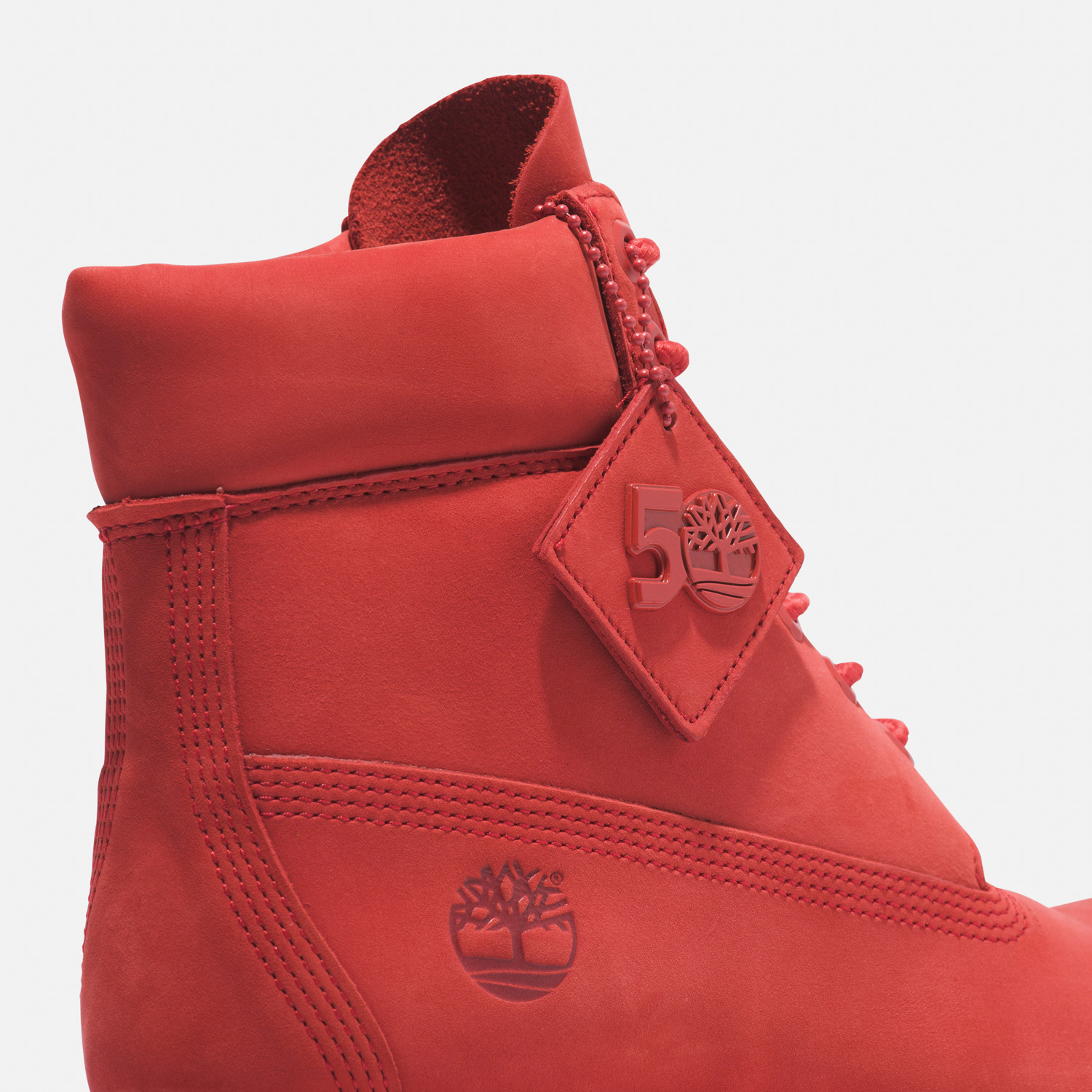 50th Anniversary】メンズ ティンバーランド® プレミアム 6インチ ウォータープルーフ ブーツ - ミディアムレッド |TB0A5VEWDV81|【Timberland公式通販】ティンバーランドオンラインショップ