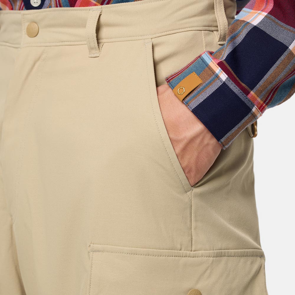 00s Timberland ベイカースタイル デタッチャブルパンツ 65/35 TOKYO DESIGN COLLECTIVE】 2WAY カーゴ パンツ ユニセックス