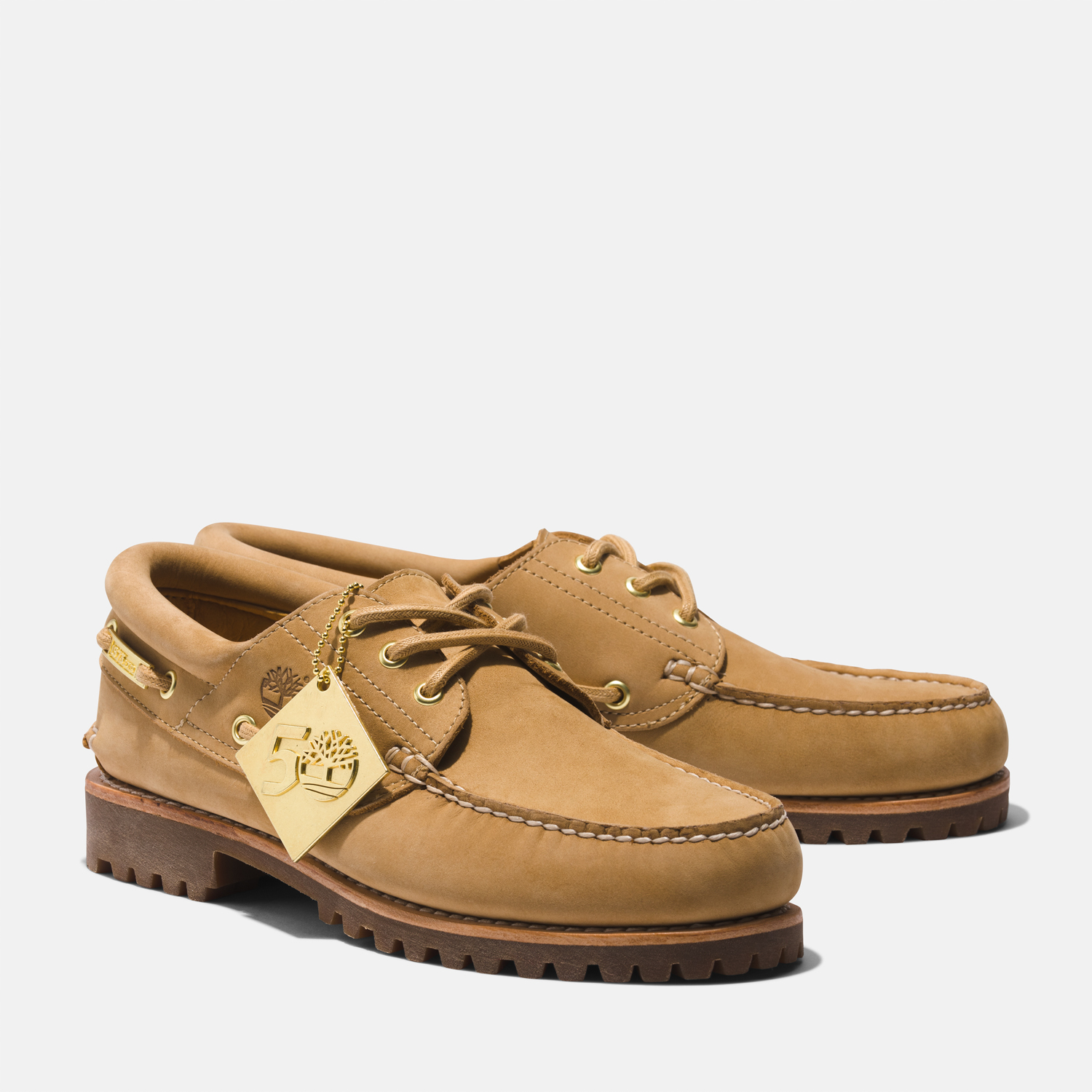 メンズ スリーアイ ラグ ハンドソーン ボート シューズ - ライトベージュ|TB0A64V5EC01|【Timberland公式通販】ティンバーランド オンラインショップ