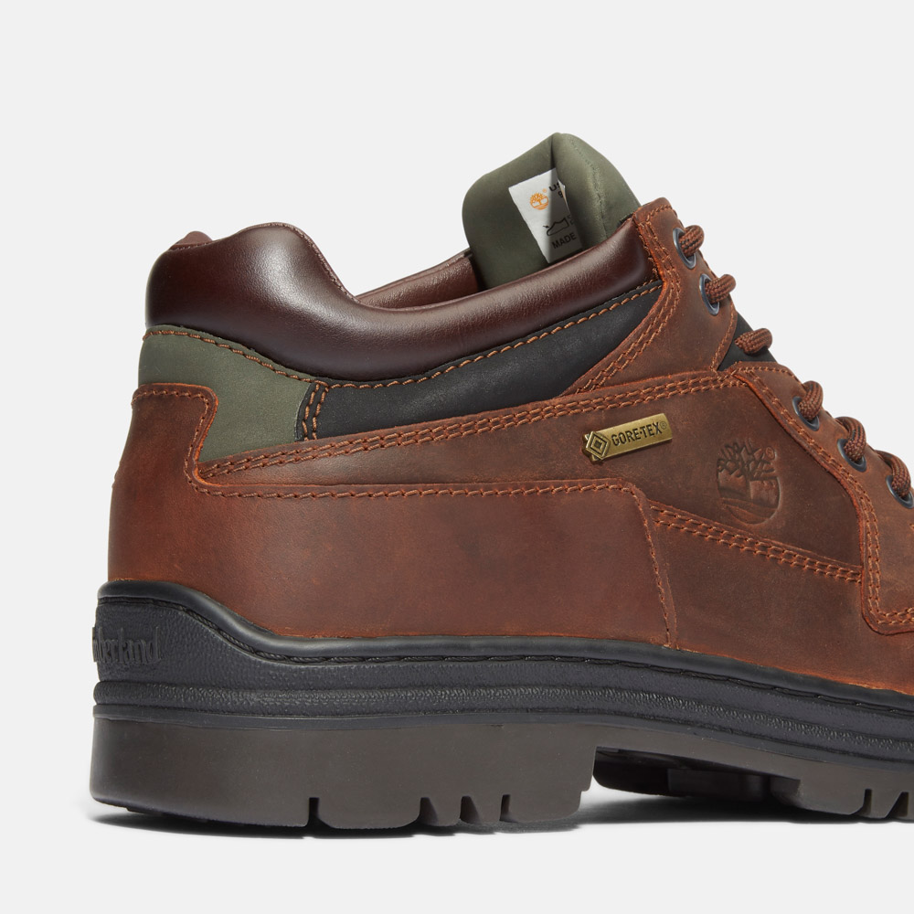 メンズ ヘリテージ GTX モックトゥ ミッド - ブラウン|TB1370422141|【Timberland公式通販】ティンバーランド オンラインショップ