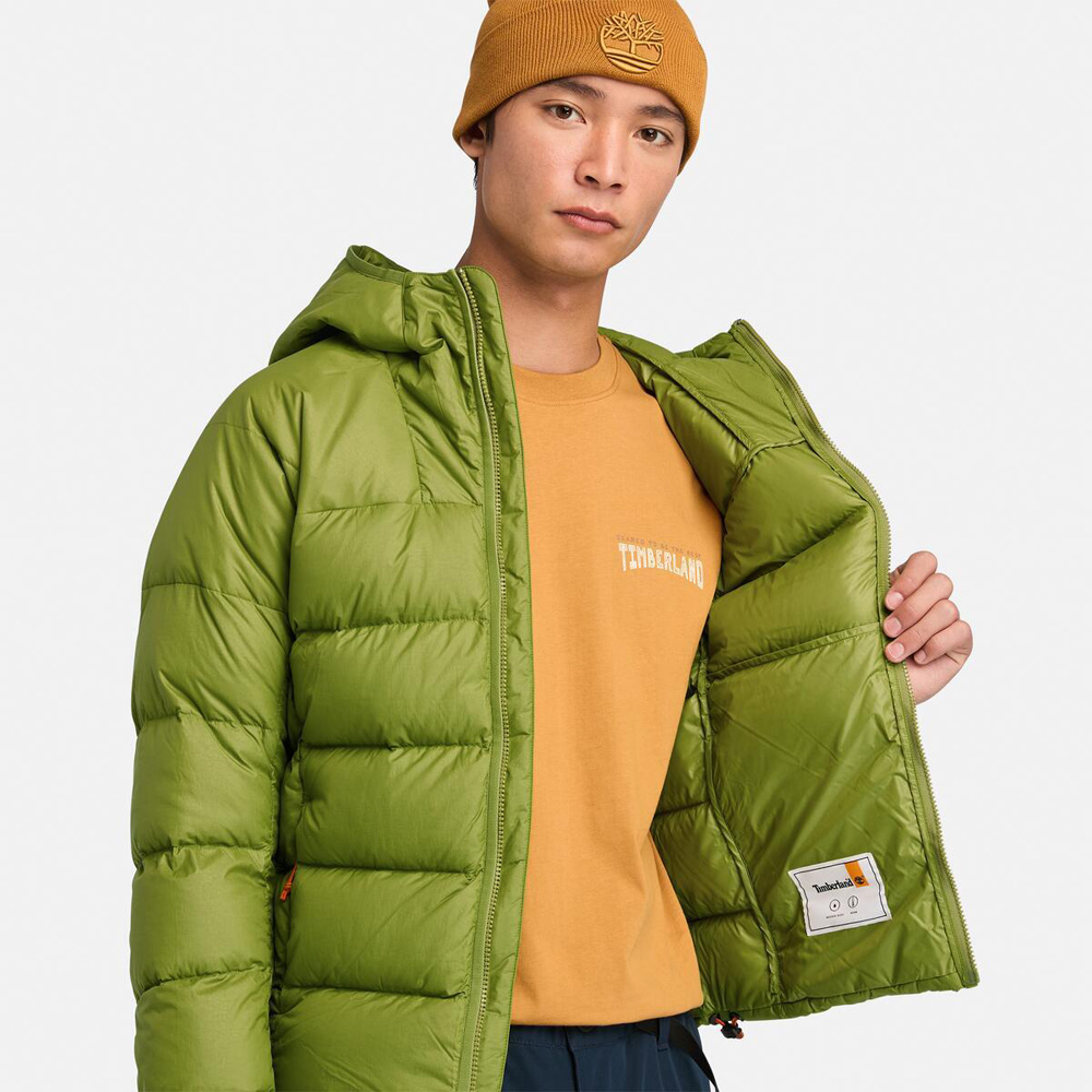 メンズ ベア ヘッド スーパー グース ダウン フーデッド ジャケット|TB0A5M6PEFO1|【Timberland公式通販】ティンバーランド オンラインショップ