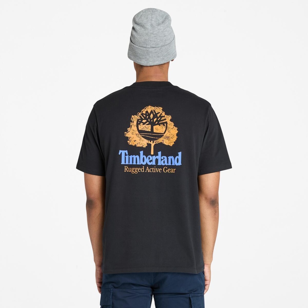 半袖 バック グラフィック Tシャツ メンズ |【Timberland公式 半袖 バック グラフィック Tシャツ メンズ |【Timberland公式