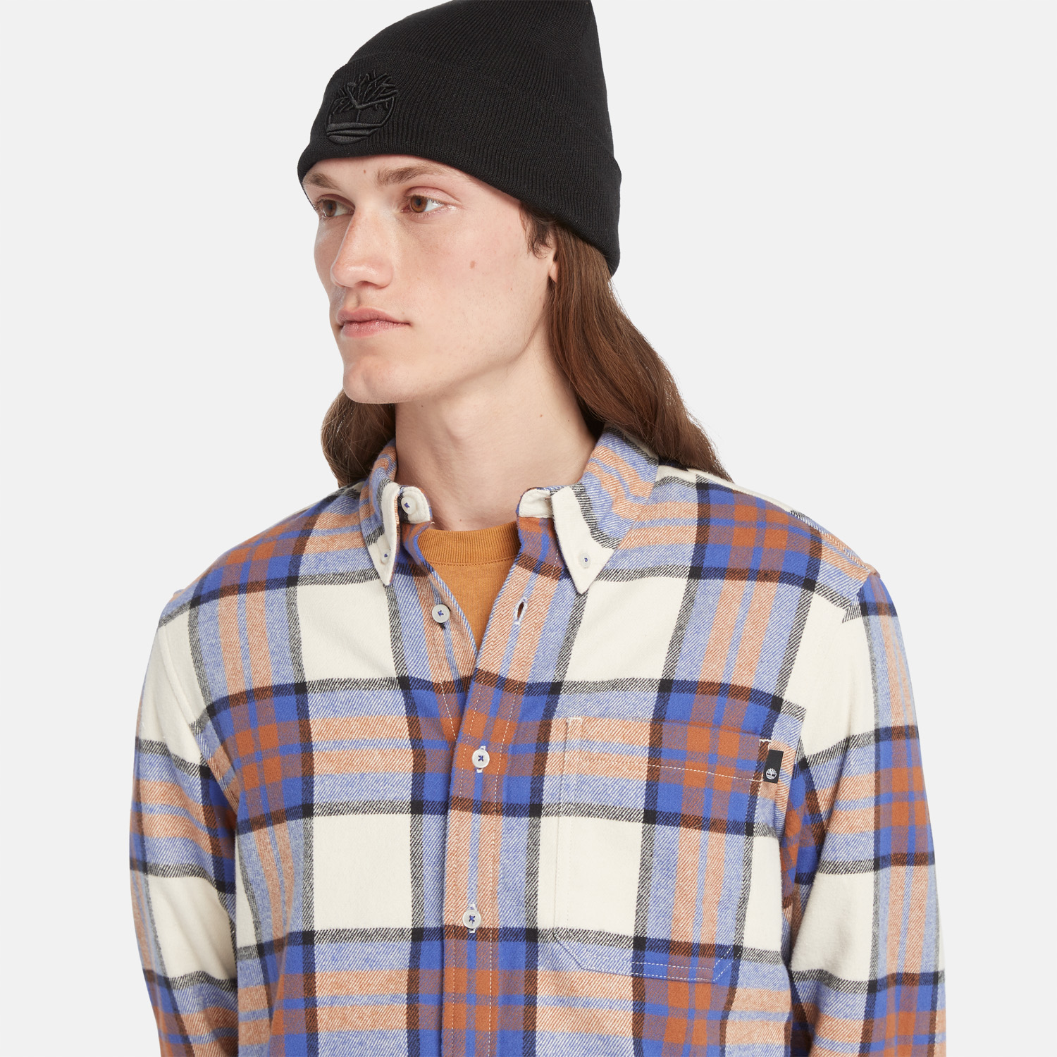 メンズ 長袖 ヘビー フランネル プレイド Tシャツ|TB0A2AYFG611|【Timberland公式通販】ティンバーランドオンラインショップ