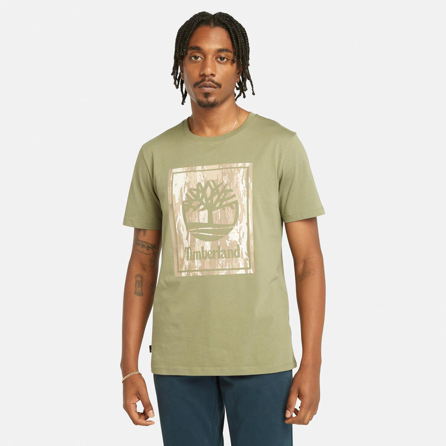 メンズ 半袖 カモ Tシャツ image number 0