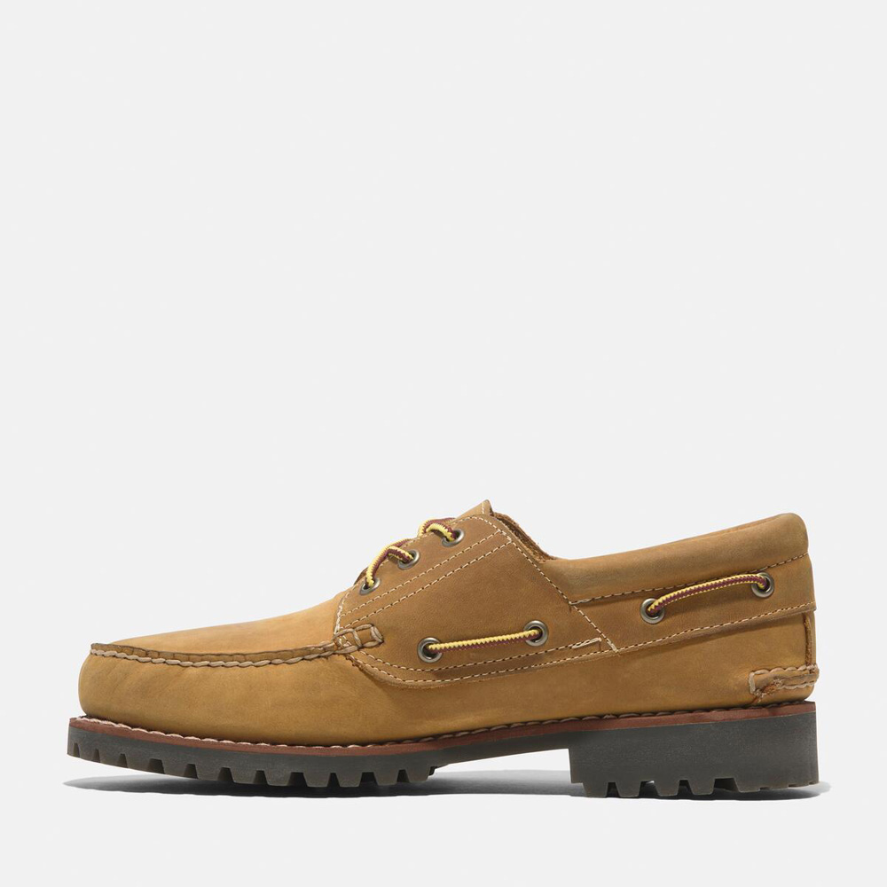 メンズ ティンバーランド® オーセンティック ボート シューズ - ウィート |TB0A2PDQEN11|【Timberland公式通販】 ティンバーランドオンラインショップ