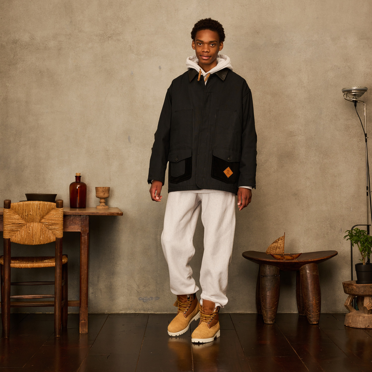 00s 希少 Timberland XL ワークジャケット ハンティング Timberland - 00s ティンバーランド ヴィンテージハンティング