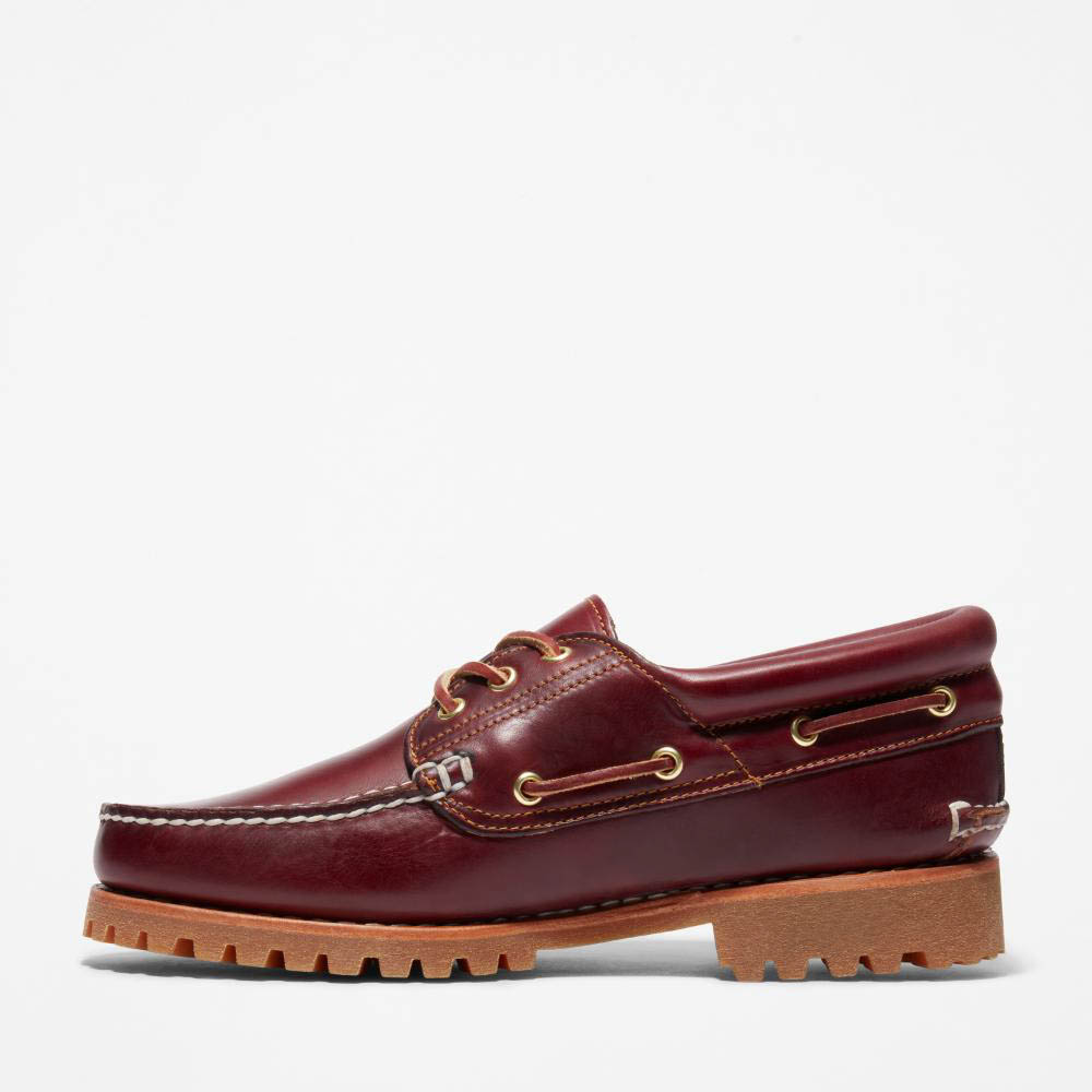 定番】メンズ ティンバーランド アイコン スリーアイ クラシックラグ - バーガンディー|TB0500096481|【Timberland公式通販】 ティンバーランドオンラインショップ