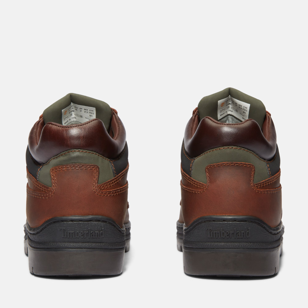 メンズ ヘリテージ GTX モックトゥ ミッド - ブラウン|TB1370422141|【Timberland公式通販】ティンバーランド オンラインショップ