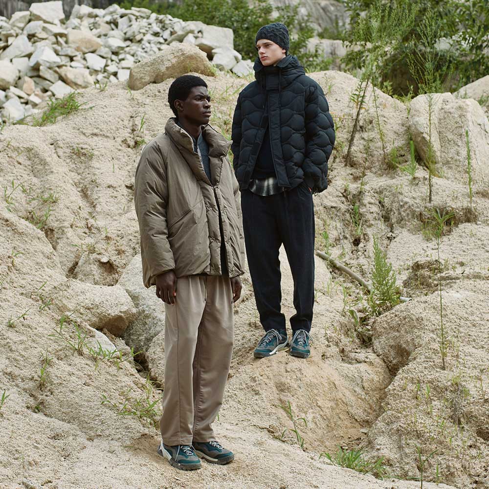 ティンバーランドTimberlandのリバーシブルブルゾン White Mountaineering × Timberland】メンズ モーション
