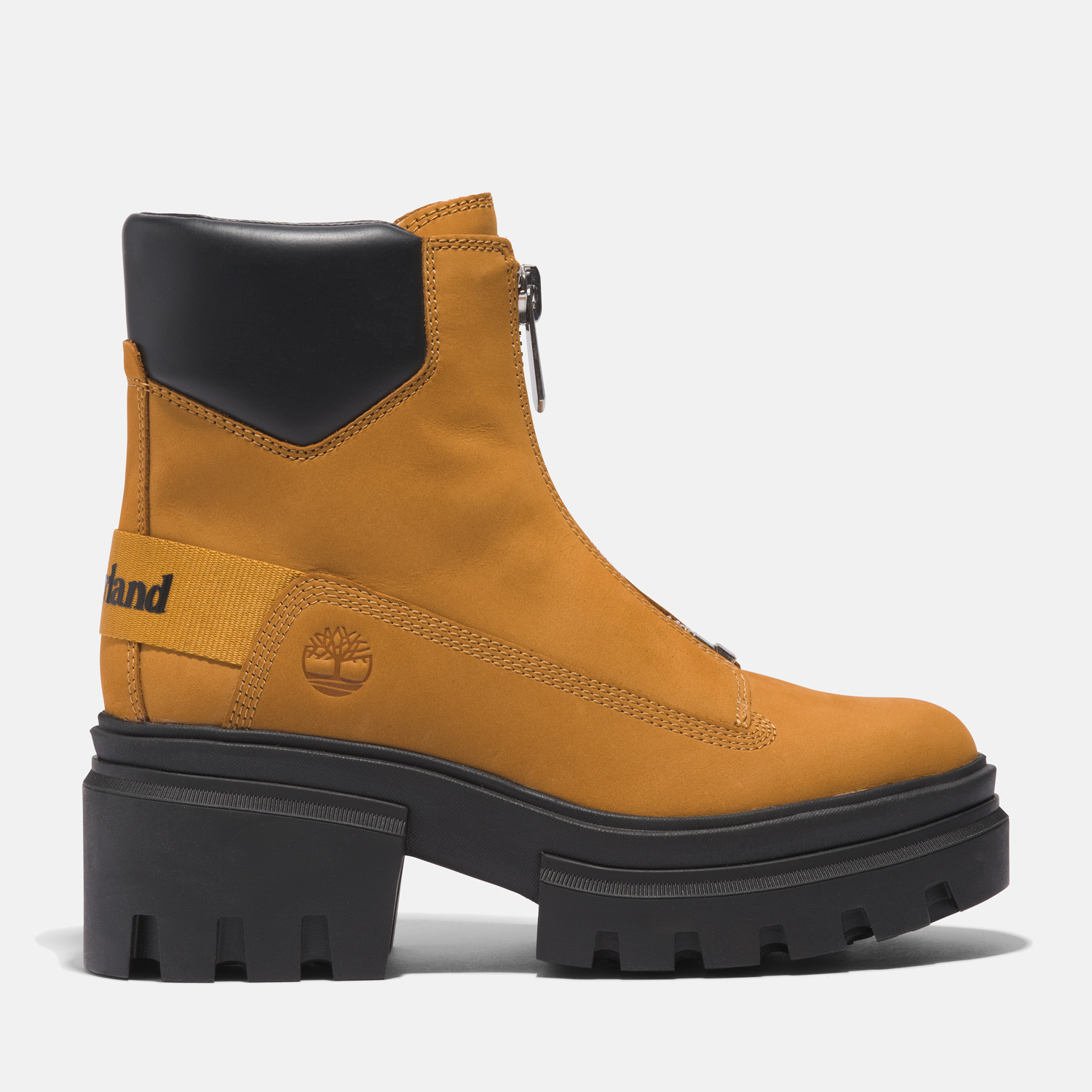 レディース エヴァーリー フロントジップ ブーツ - ウィート|TB0A5YHM2311|【Timberland公式通販】ティンバーランド オンラインショップ