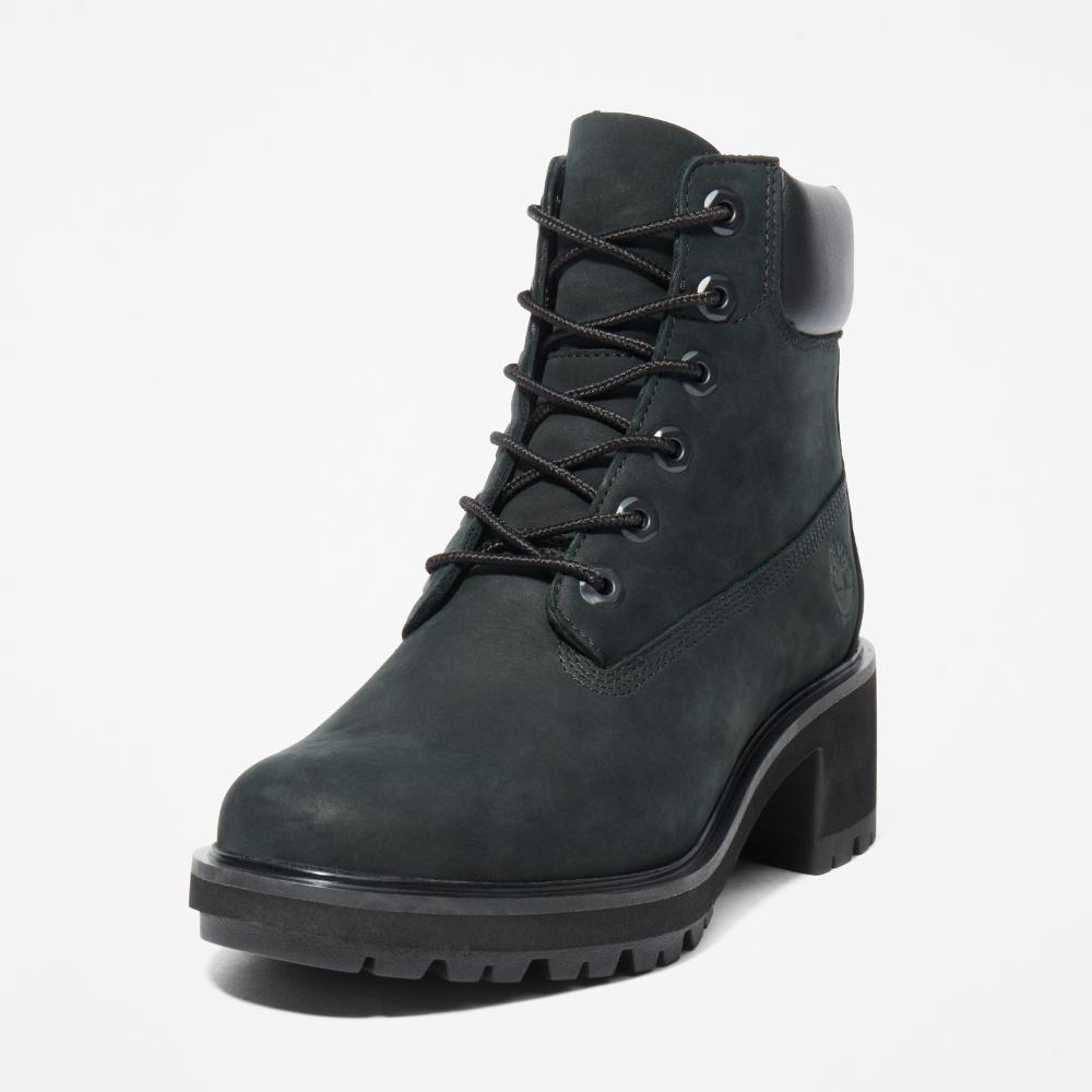 レディース キンズリー 6インチ レースアップ ウォータープルーフ ブーツ - ブラック|TB1A25C40011|【Timberland公式通販】 ティンバーランドオンラインショップ