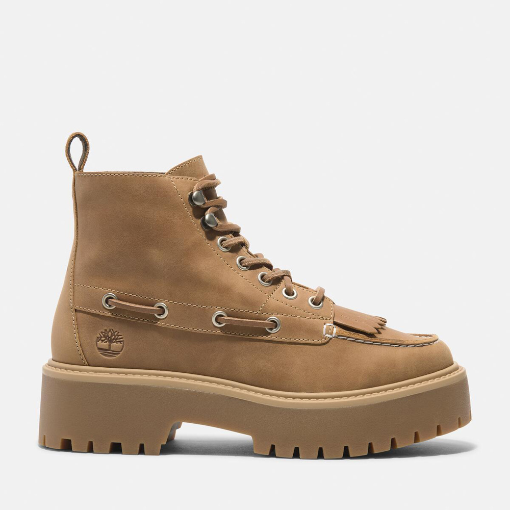 レディース ストーン ストリート ミッド セブンアイ プラットフォーム ブーツ - ウィート|TB0A27YZEN11|【Timberland公式通販】 ティンバーランドオンラインショップ