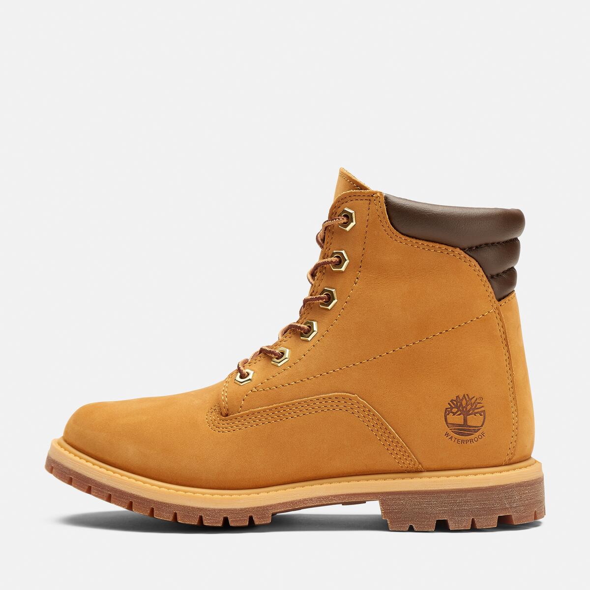 レディース ウォータービル 6インチ レースアップ ウォータープルーフ ブーツ - ウィート |TB18168R2311|【Timberland公式通販】ティンバーランドオンラインショップ