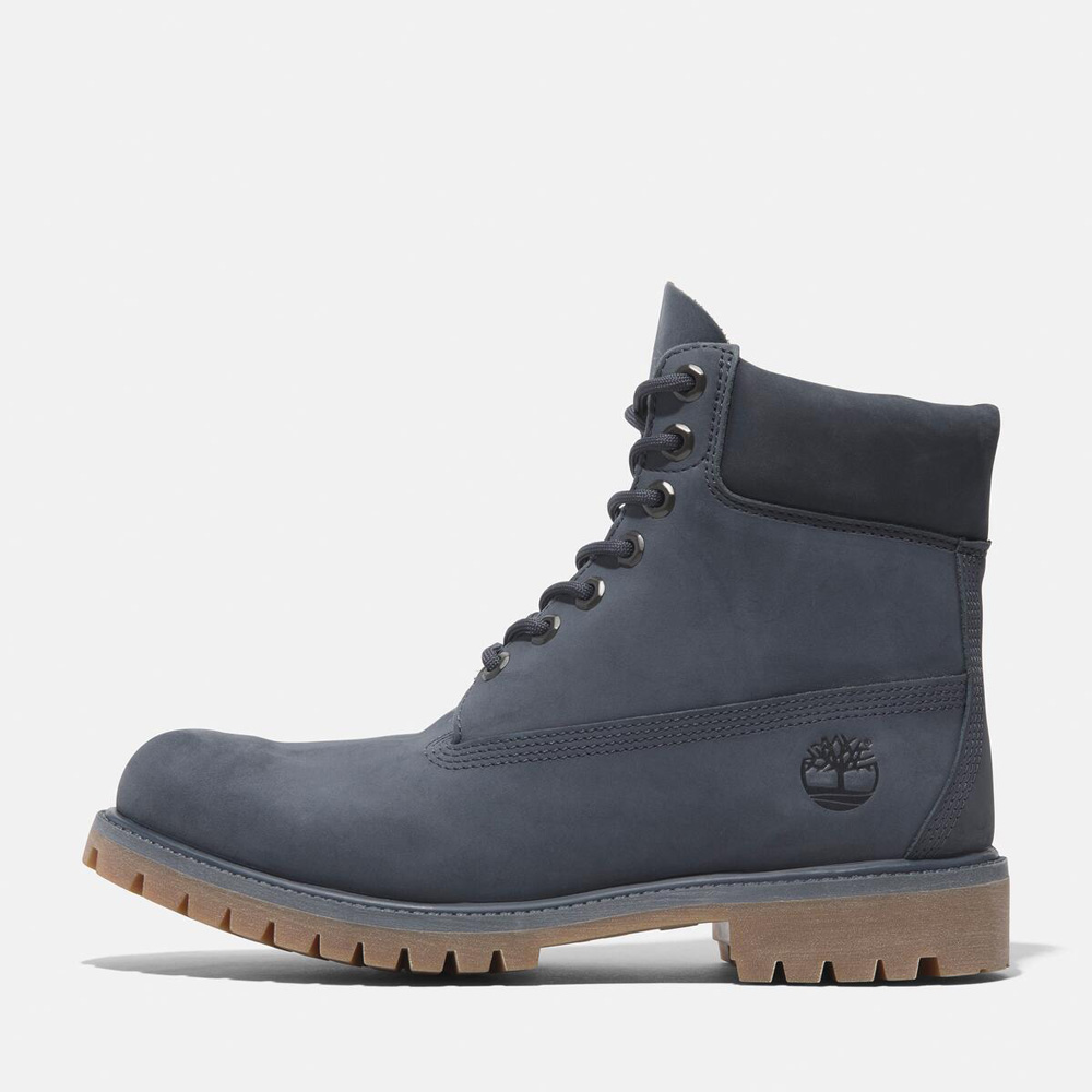 メンズ ティンバーランド® 6インチ プレミアム レースアップ ウォータープルーフ ブーツ -  ダークブルー|TB0A2P6WEP21|【Timberland公式通販】ティンバーランドオンラインショップ