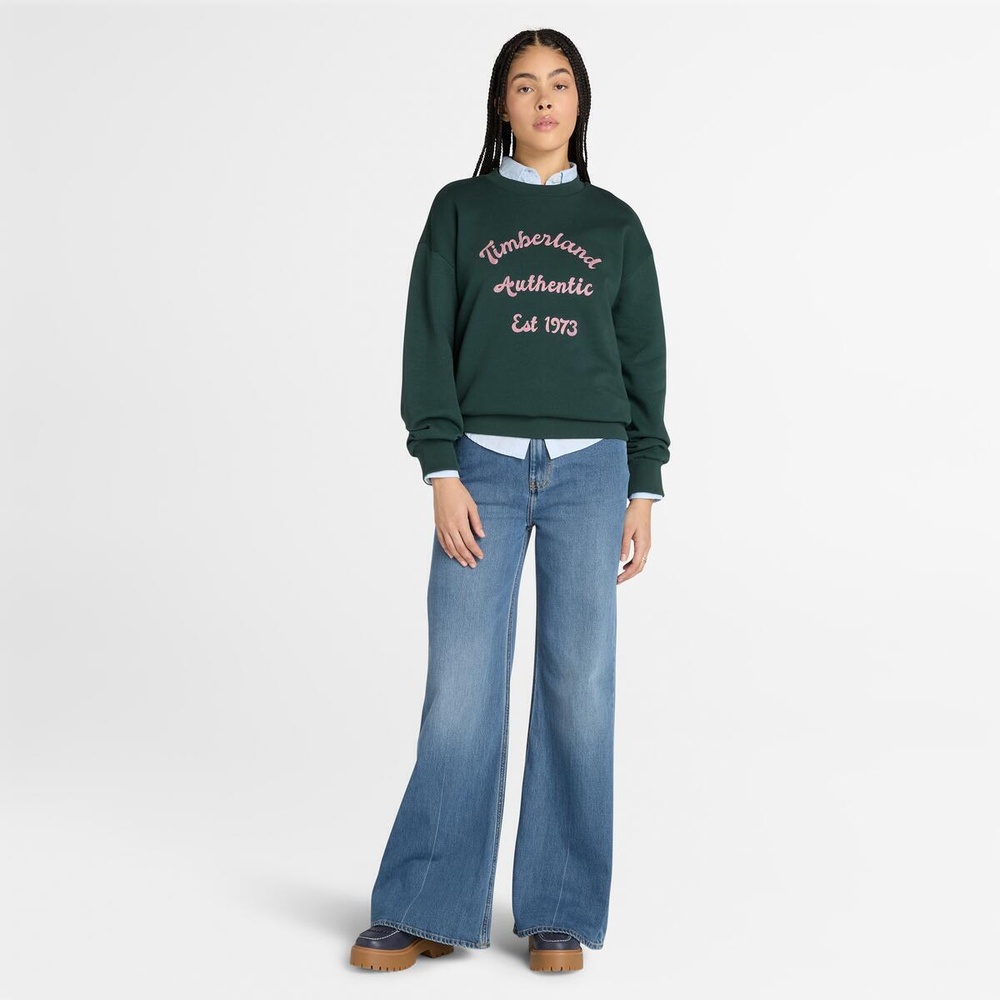 デニム フレア パンツ レディース image number 1