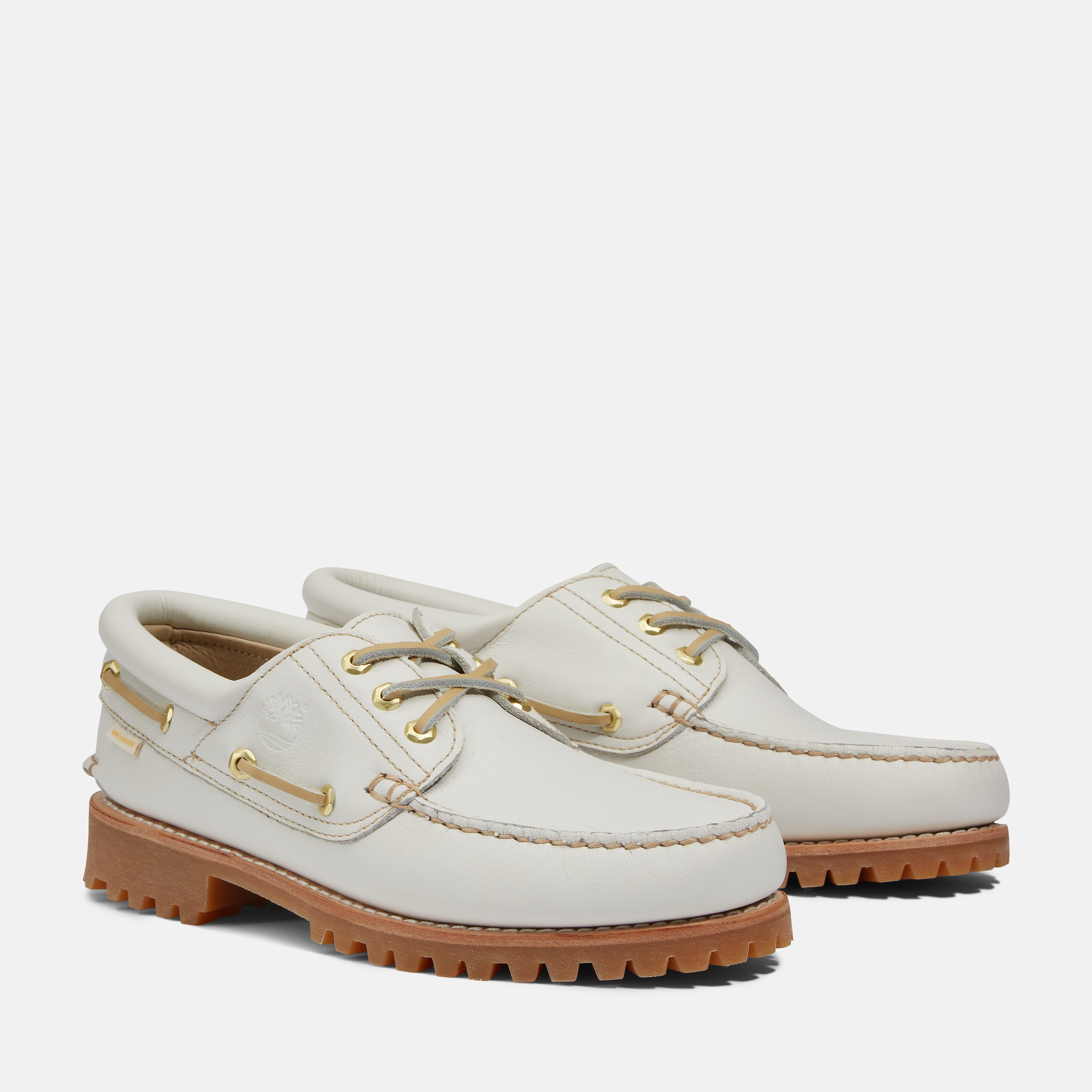 Aimé Leon Dore×Timberland】メンズ スリーアイ ラグ ハンドソーン ボートシューズ -  オフホワイト|TB0A67P71481|【Timberland公式通販】ティンバーランドオンラインショップ