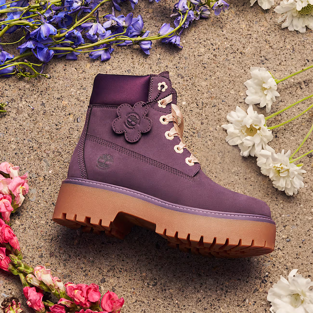 レディース ストーン ストリート 6インチ ウォータープルーフ ブーツ - ダークパープル|TB0A2H3CEJJ1|【Timberland公式通販】 ティンバーランドオンラインショップ