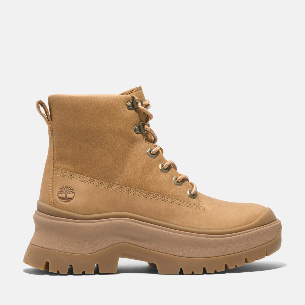 レディース ロキシー レーン ミッド レースアップ ブーツ - ウィート|TB0A295JEN11|【Timberland公式通販】ティンバーランド オンラインショップ