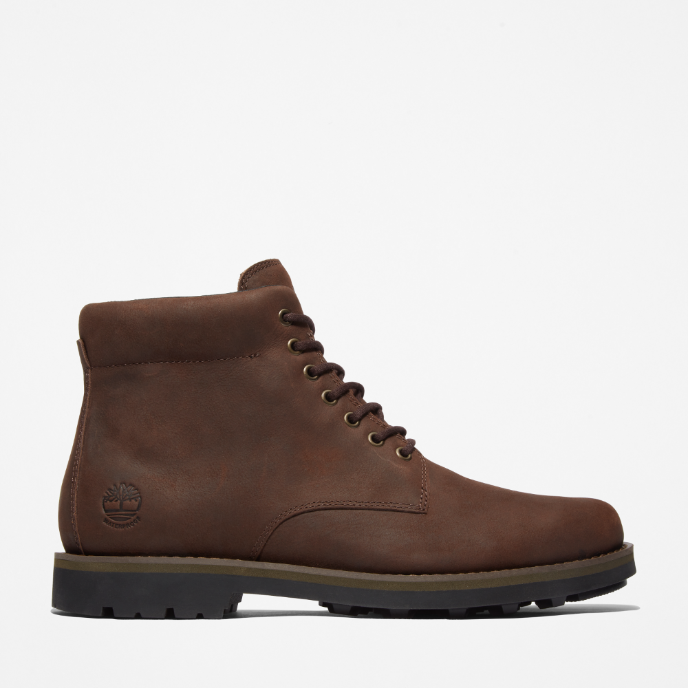 メンズ オールデン ブルック ミッド ジップ アップ ウォータープルーフ ブーツ - ダークブラウン|TB1A27YMV131|【Timberland 公式通販】ティンバーランドオンラインショップ