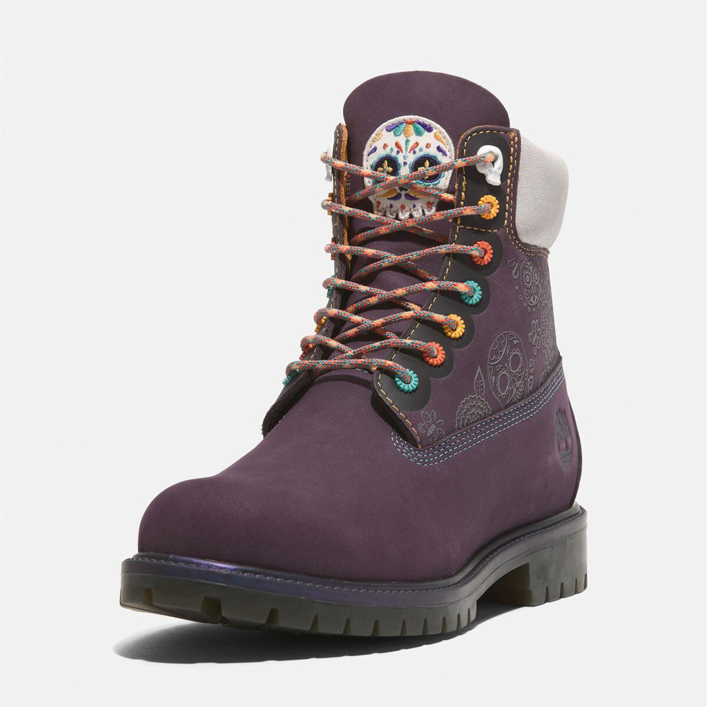 メンズ ティンバーランド® ヘリテージ 6インチ レースアップ ウォータープルーフ ブーツ - ダークパープル|TB0A41MWEJJ1|【 Timberland公式通販】ティンバーランドオンラインショップ
