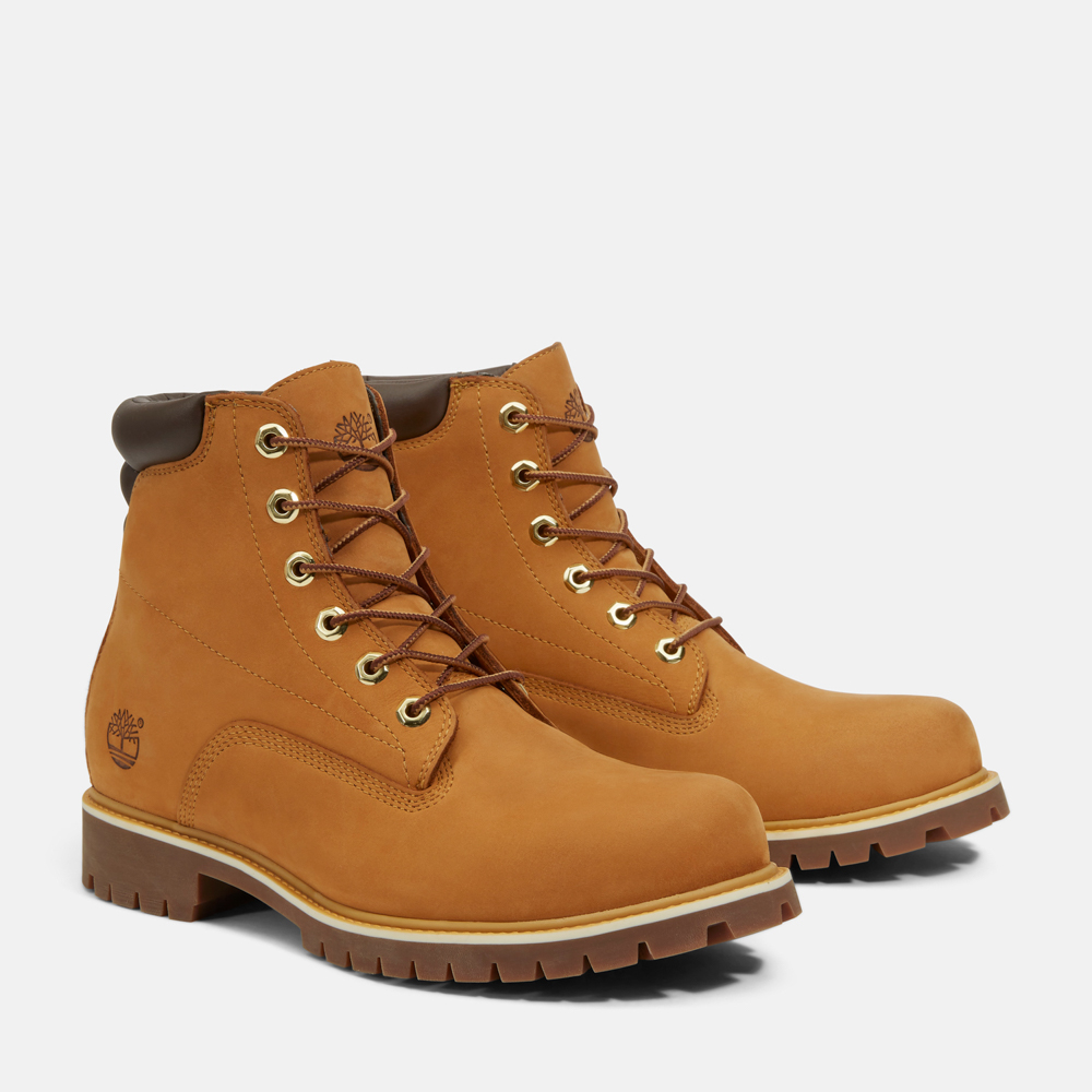 メンズ アルバーン 6インチ レースアップ ウォータープルーフ ブーツ - ウィート|TB1375782311|【Timberland公式通販】 ティンバーランドオンラインショップ