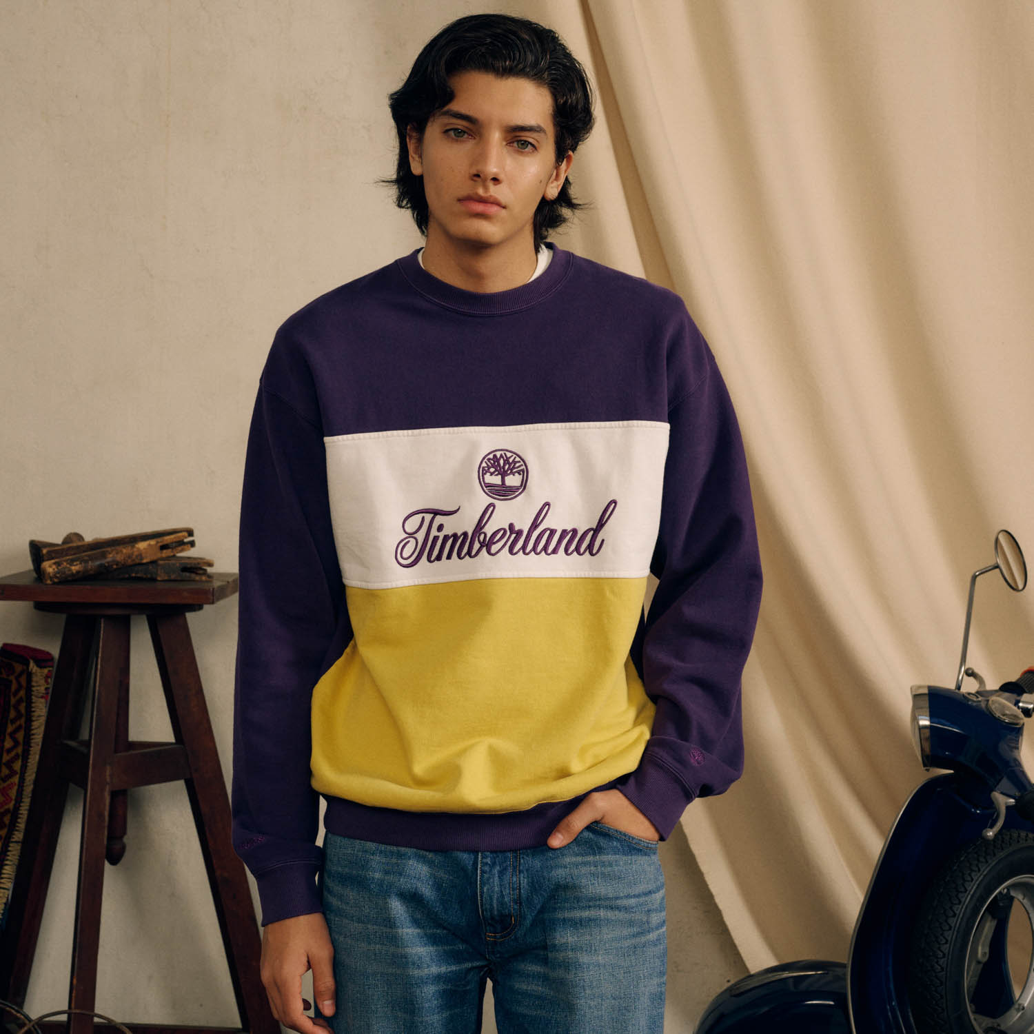 Timberland ティンバーランド クルーネック スウエツト トレーナー 81 3】クルーネック スウェット トップス ユニセックス
