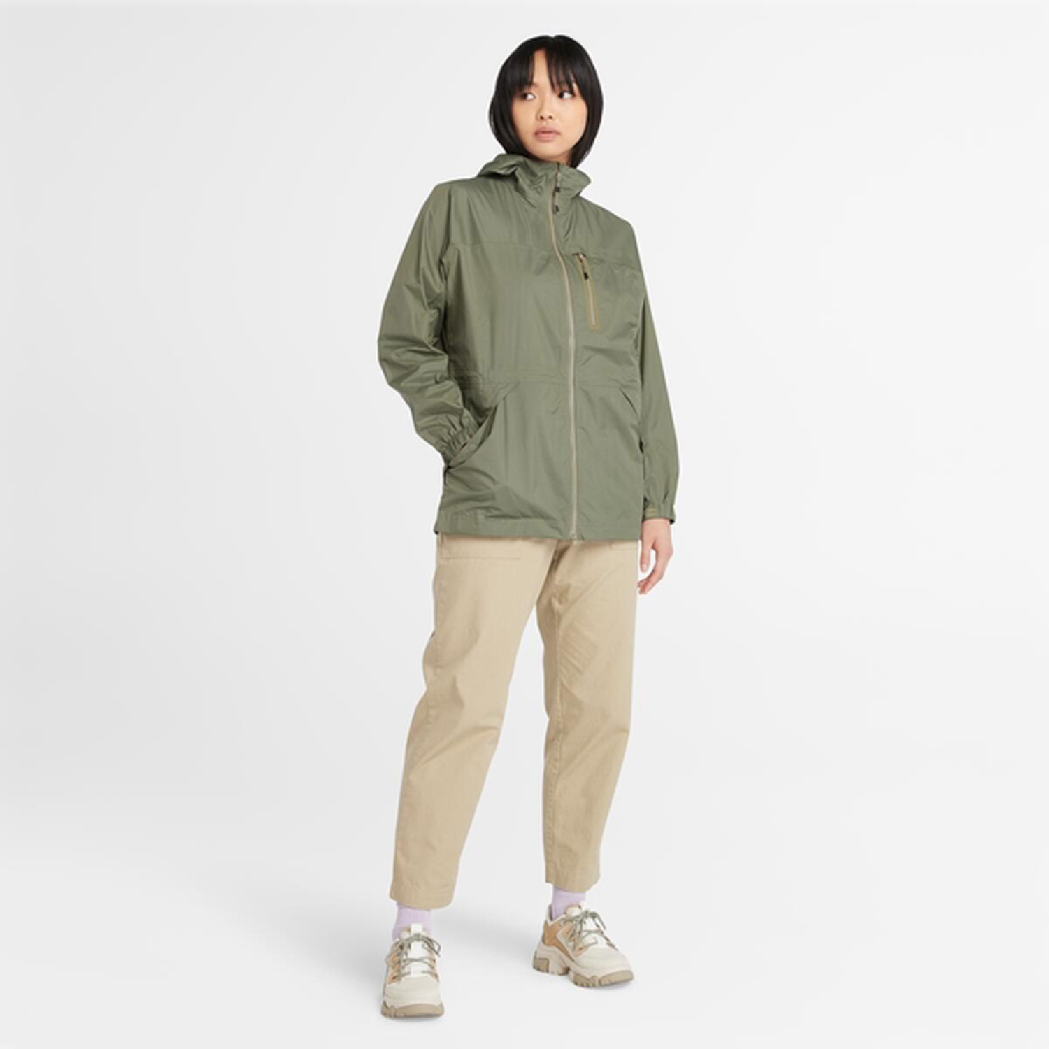 レディース ジェネス ウォータープルーフ モーション パッカブル ジャケット image number 1