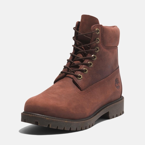 メンズ ティンバーランド ヘリテージ ウォータープルーフ ラバー トゥ ハイキング ブーツ -  ウィート|TB0A2QRJ2311|【Timberland公式通販】ティンバーランドオンラインショップ