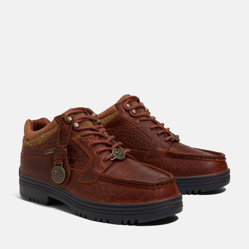メンズ ヘリテージ GTX モックトゥ ミッド - ブラウン|TB1370422141|【Timberland公式通販】ティンバーランド オンラインショップ